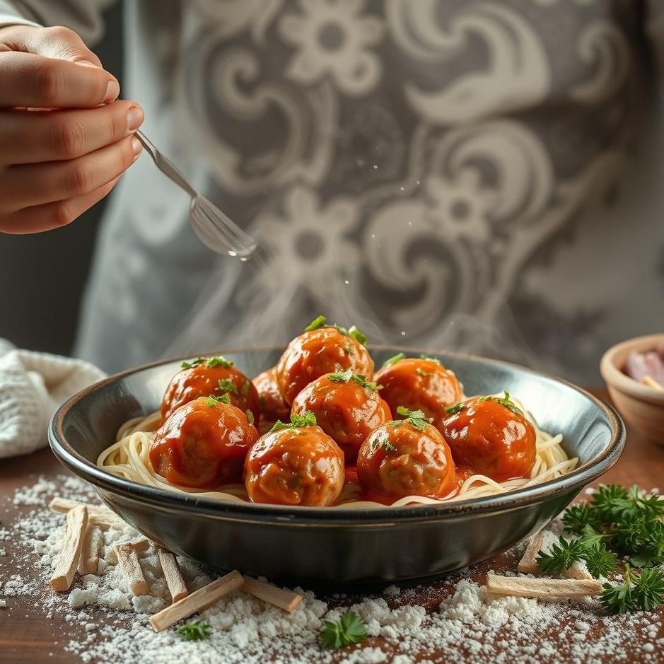 Dream : Making meatballs in a dream