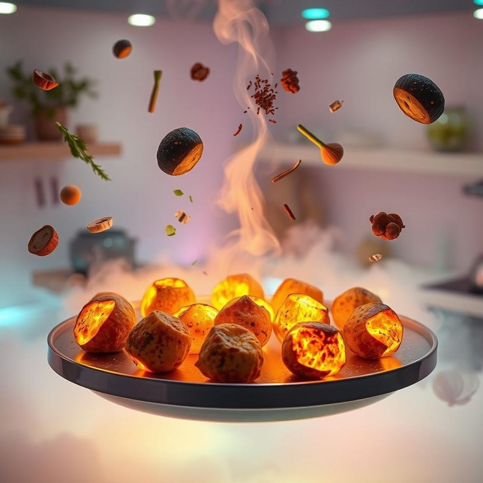 Dream : Making meatballs without minced meat in a dream