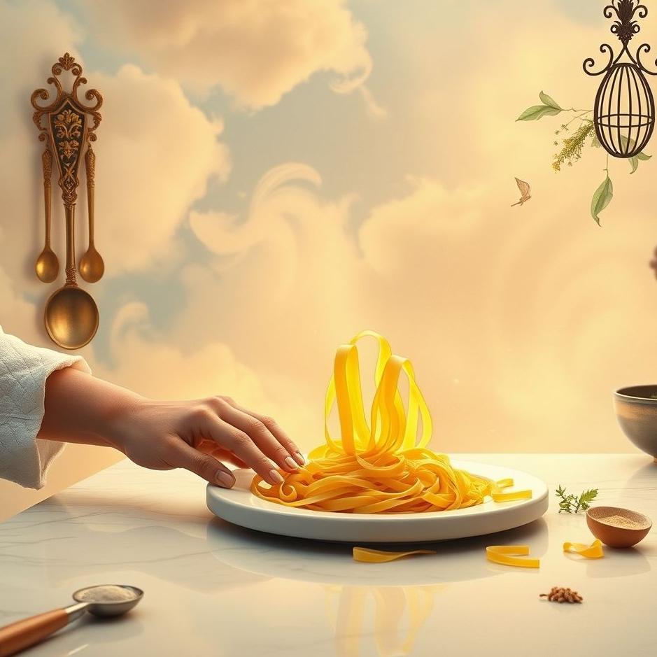 Dream : Making pasta in a dream