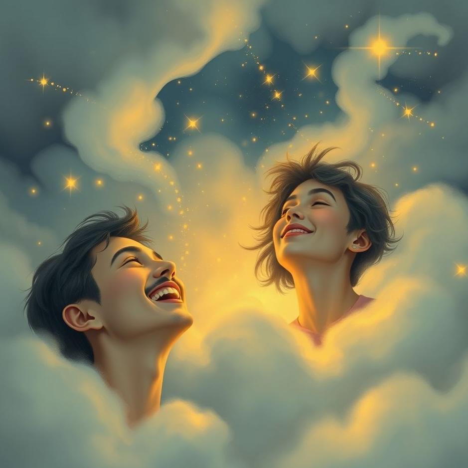 Dream : Making people laugh in a dream