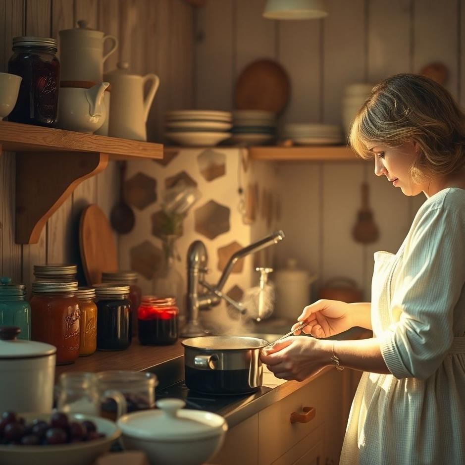 Dream : Making preserves in a dream