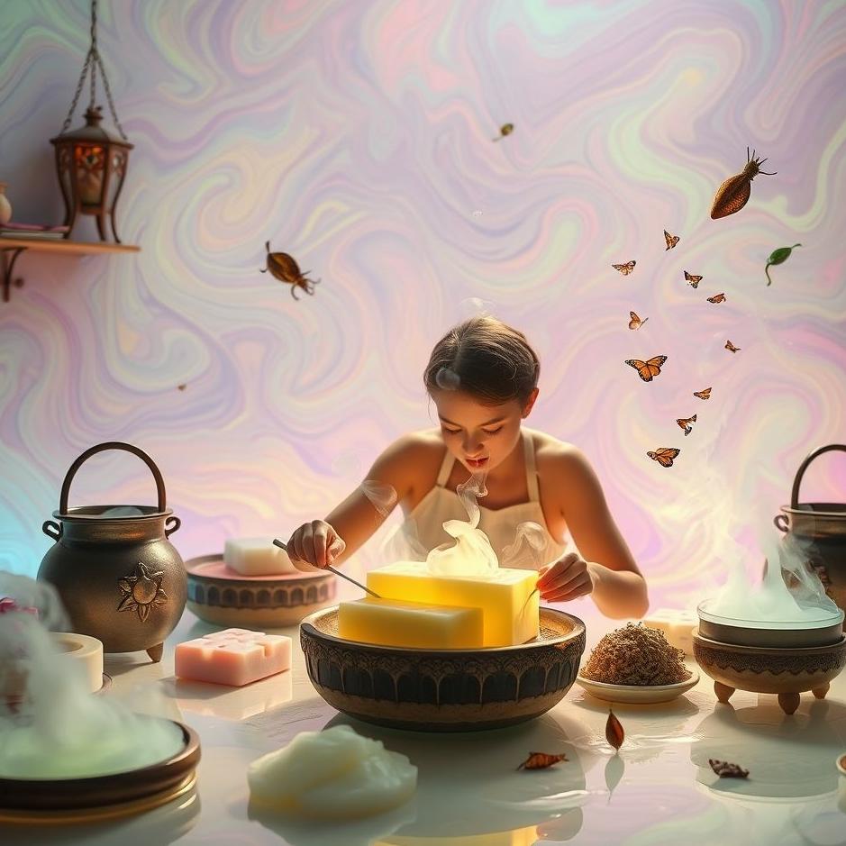 Dream : Making soap in a dream