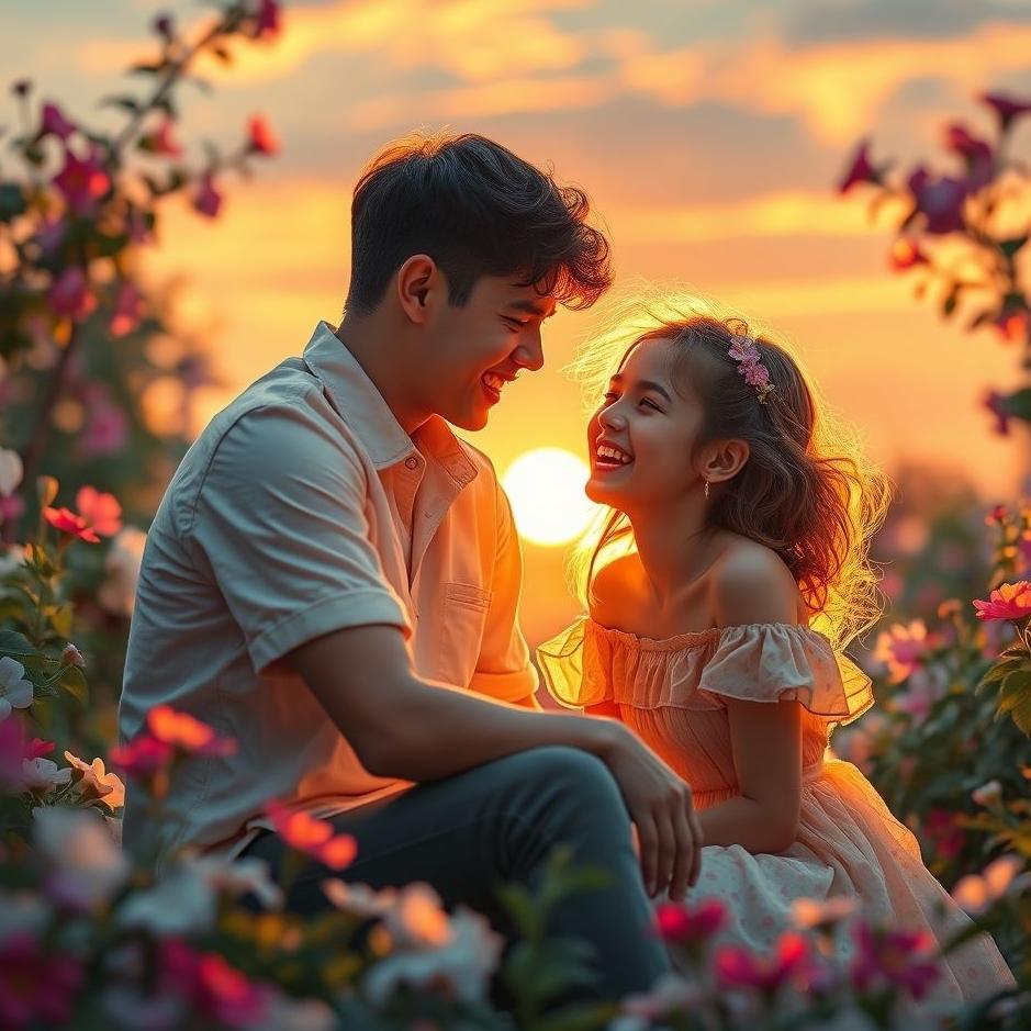 Dream : Making the girl you love laugh in your dream