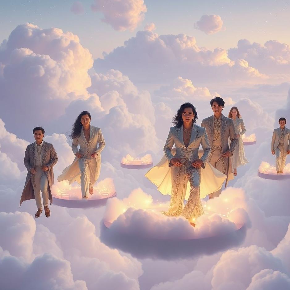 Dream : Male celebrities in a dream