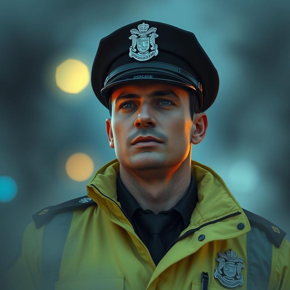 Dream : Male police officer in a dream