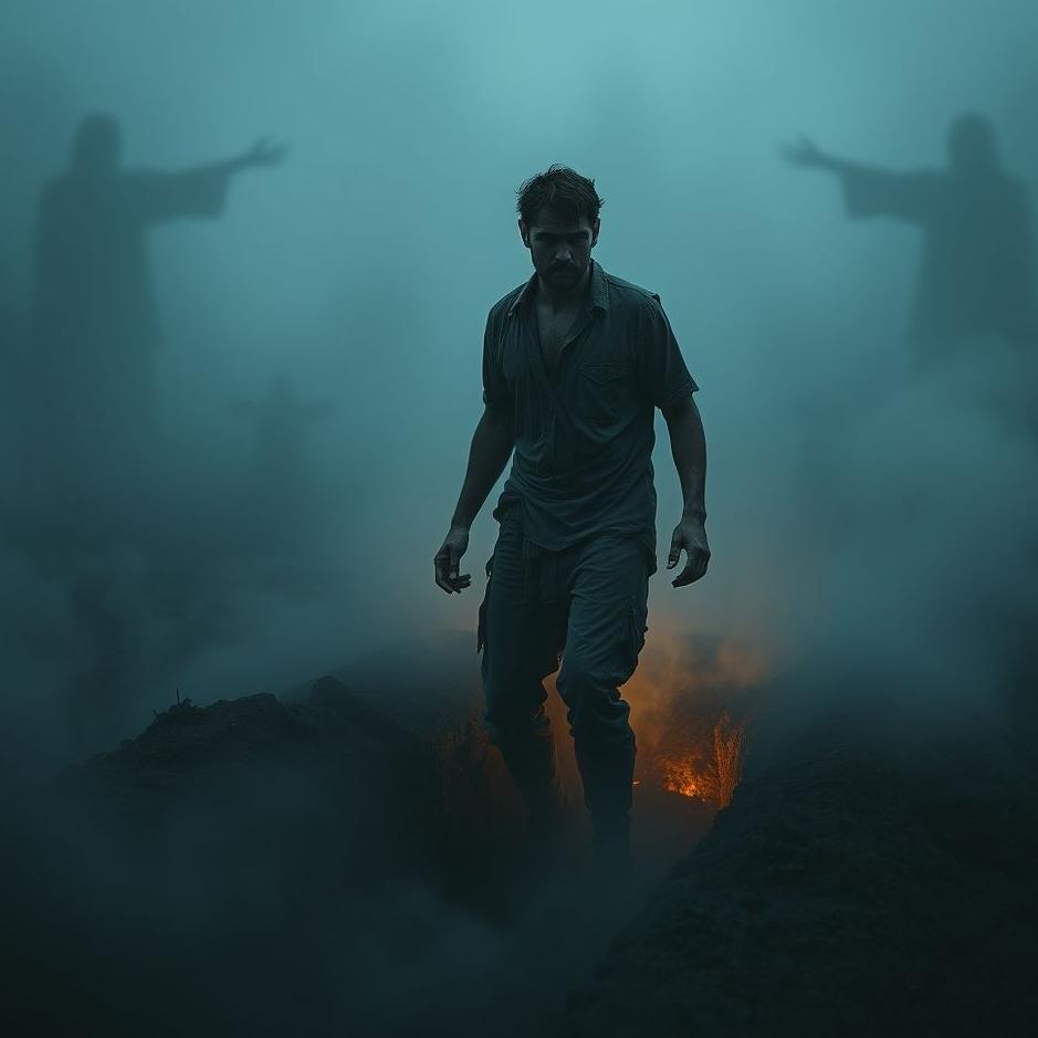 Dream : Man coming out of a grave in a dream