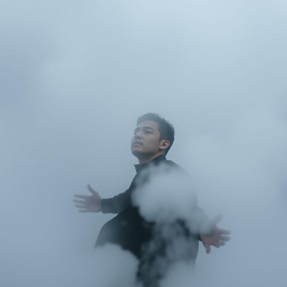 Dream : Man dressed in black in a dream