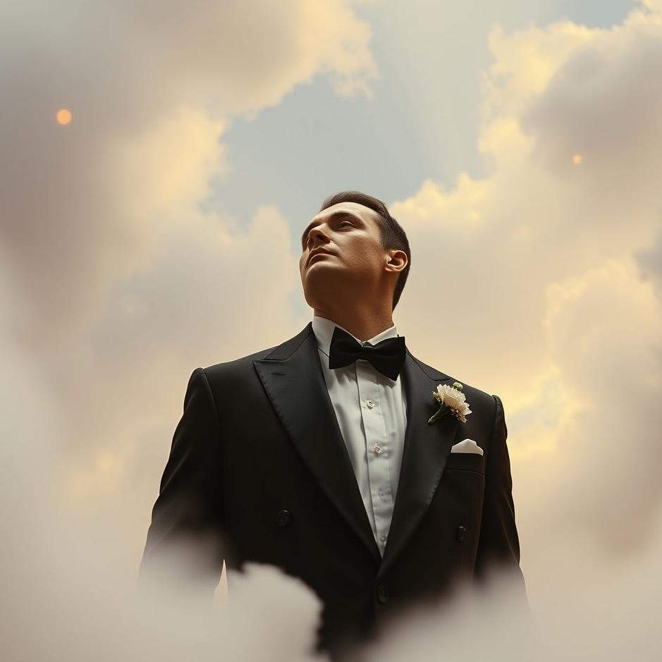 Dream : Man in a tuxedo in a dream