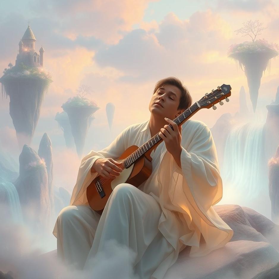 Dream : Man playing in a dream