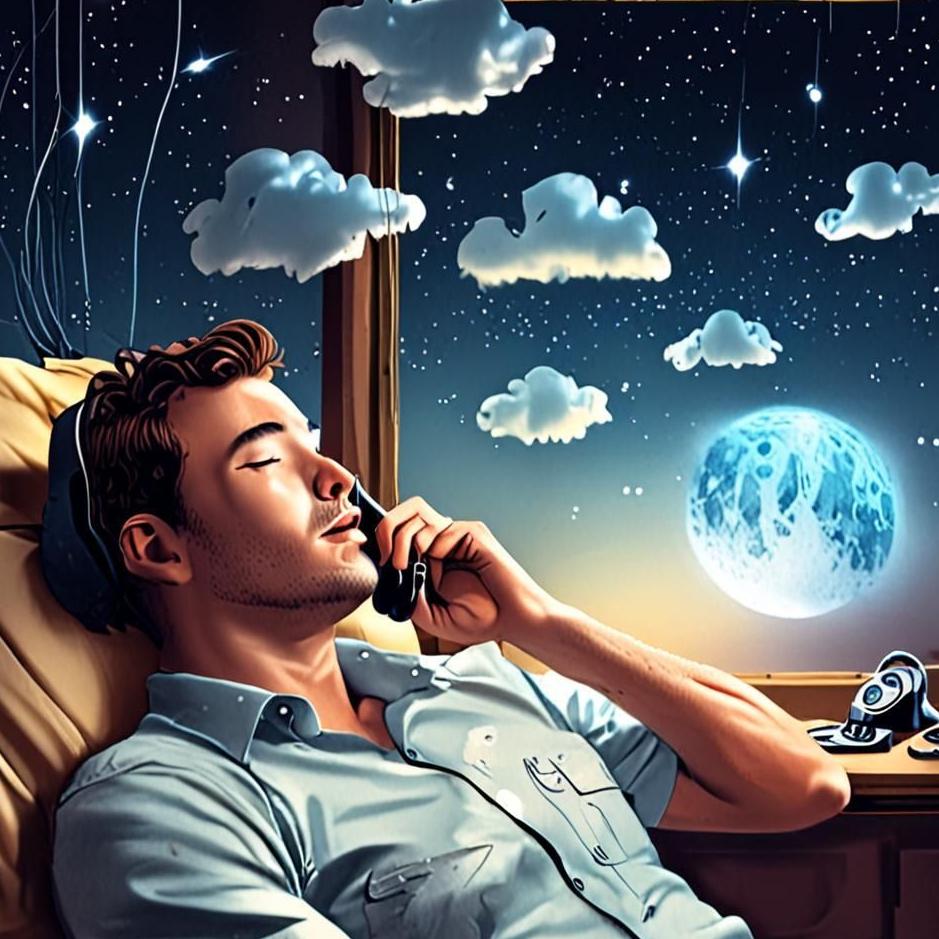 Dream : Man talking on the phone in a dream