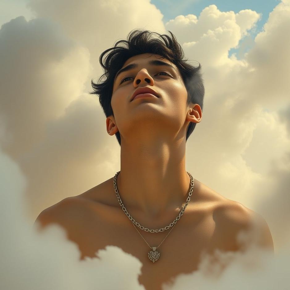Dream : Man wearing a necklace in a dream
