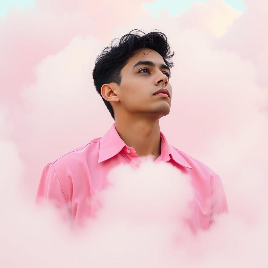 Dream : Man wearing pink in a dream