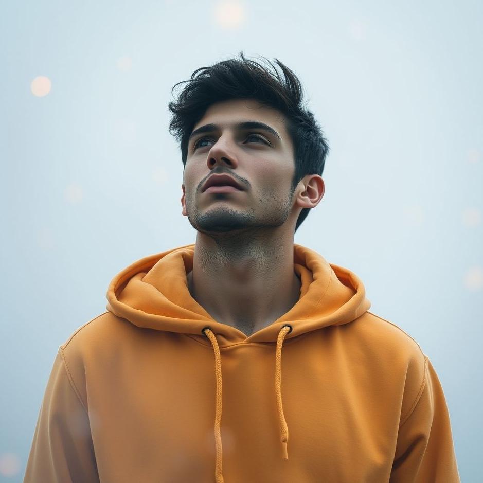 Dream : Man with a hoodie in a dream