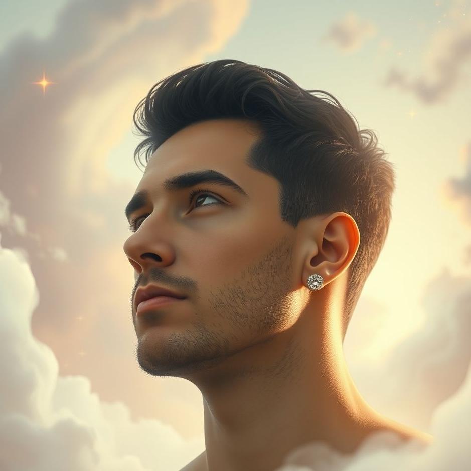 Dream : Man with an earring in a dream