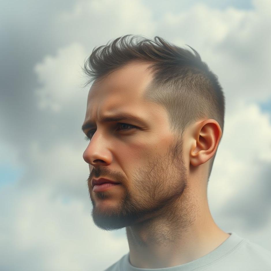 Dream : Man with hair loss in a dream