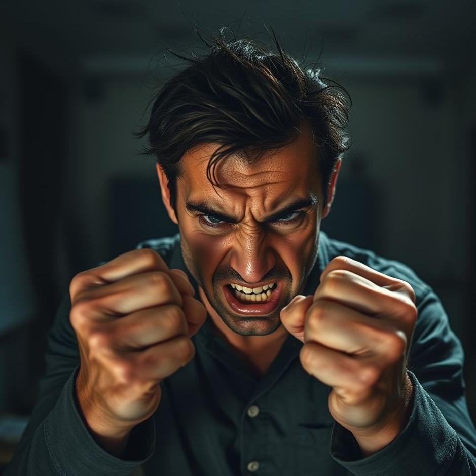 Dream : Man you are angry with in your dream