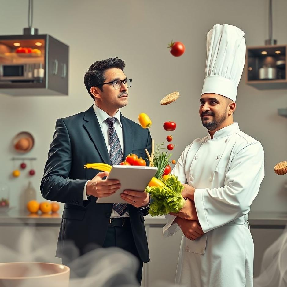 Dream : Manager and a chef in a dream
