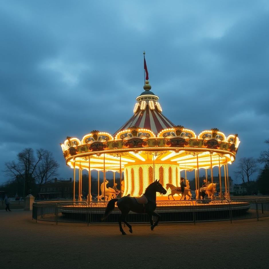 Dream : Manege in a dream