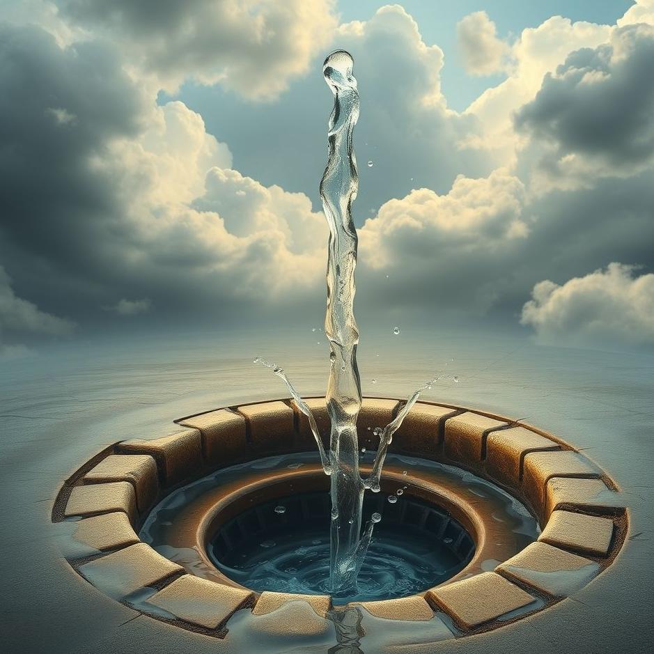 Dream : Manhole overflowing in a dream