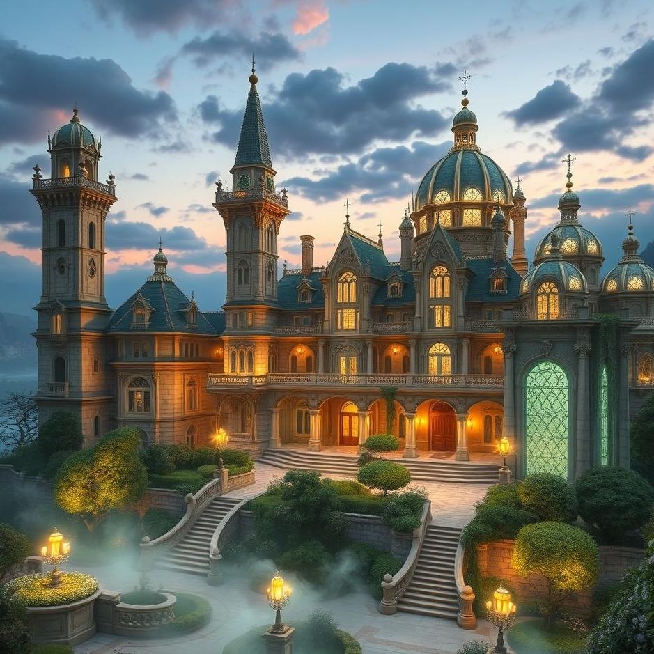 Dream : Mansion and palace in a dream