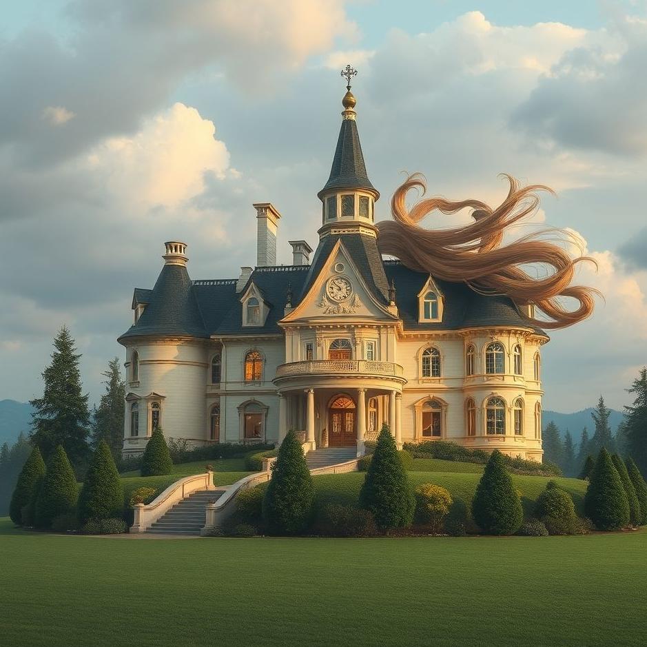 Dream : Mansion in your hair in a dream
