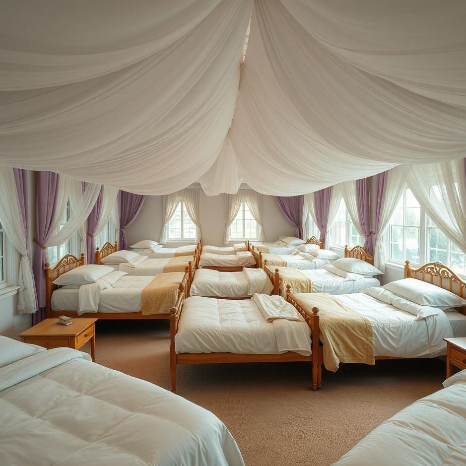 Dream : Many beds in a dream