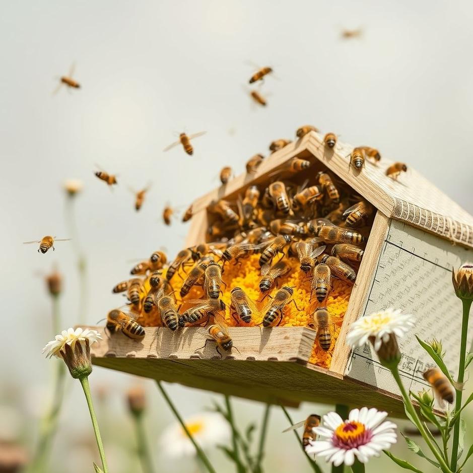 Dream : Many bees at home in a dream