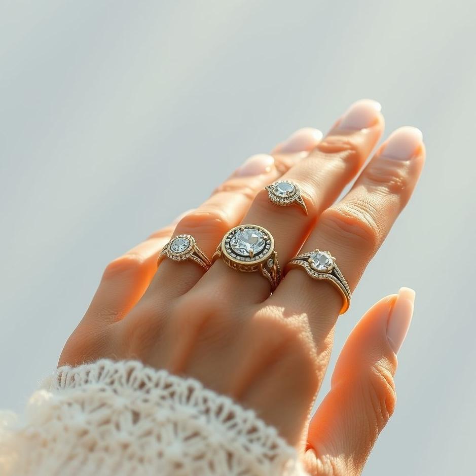 Dream : Many rings on the finger in a dream