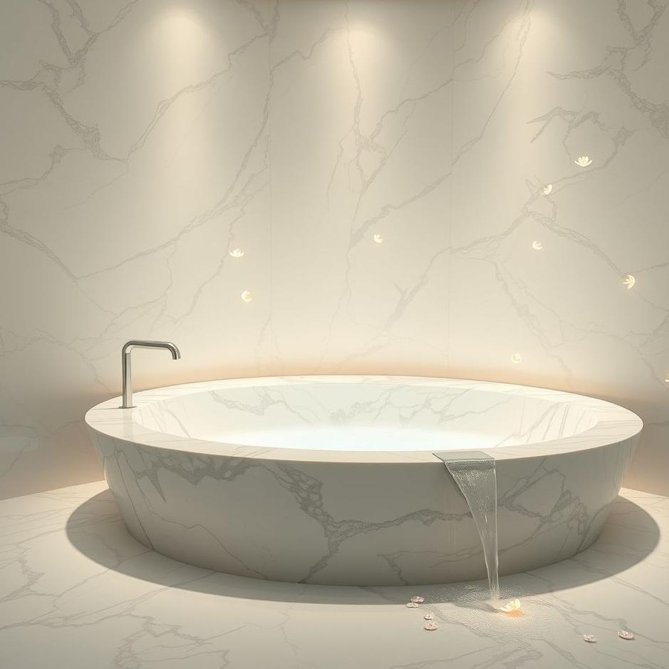 Dream : Marble bath in a dream