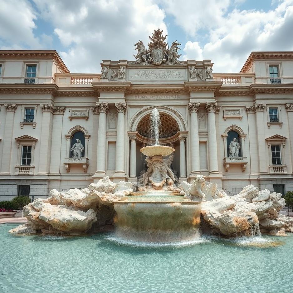 Dream : Marble fountain in a dream