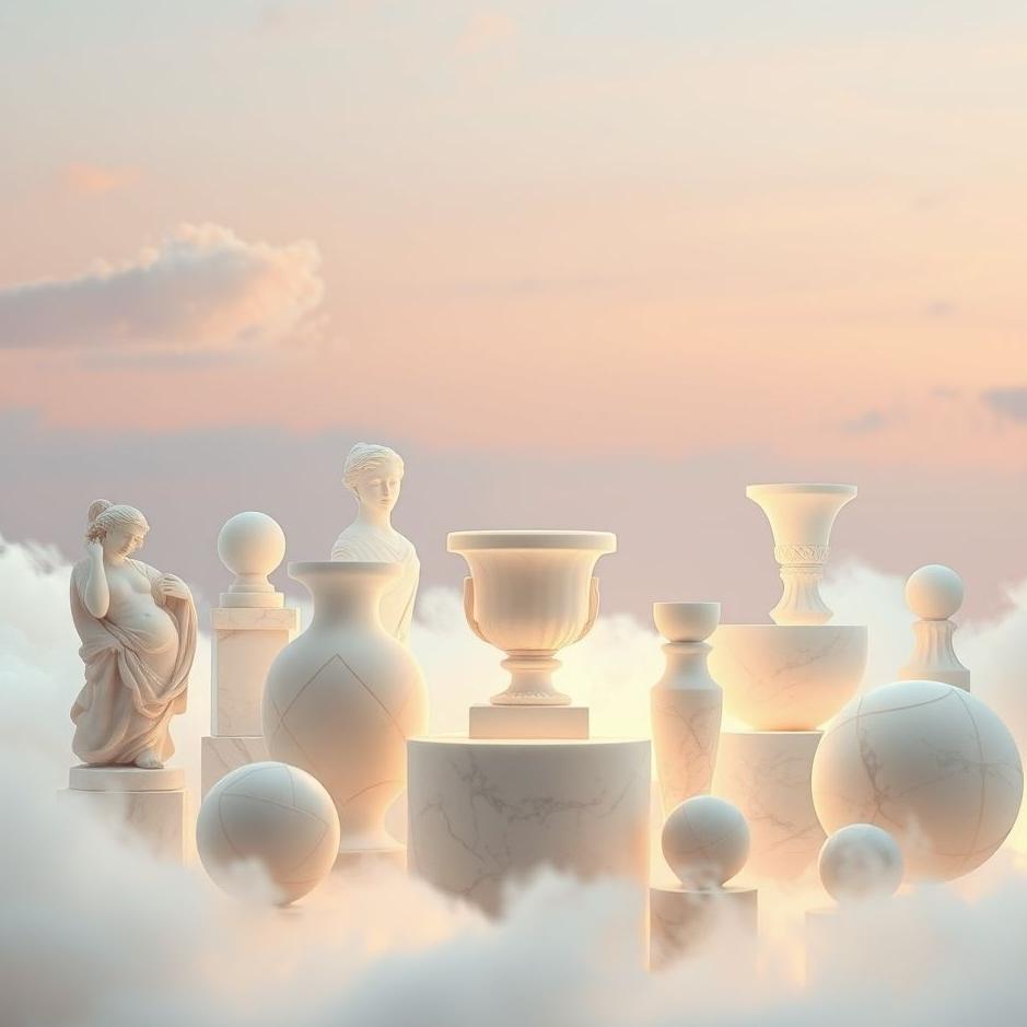 Dream : Marble objects in a dream