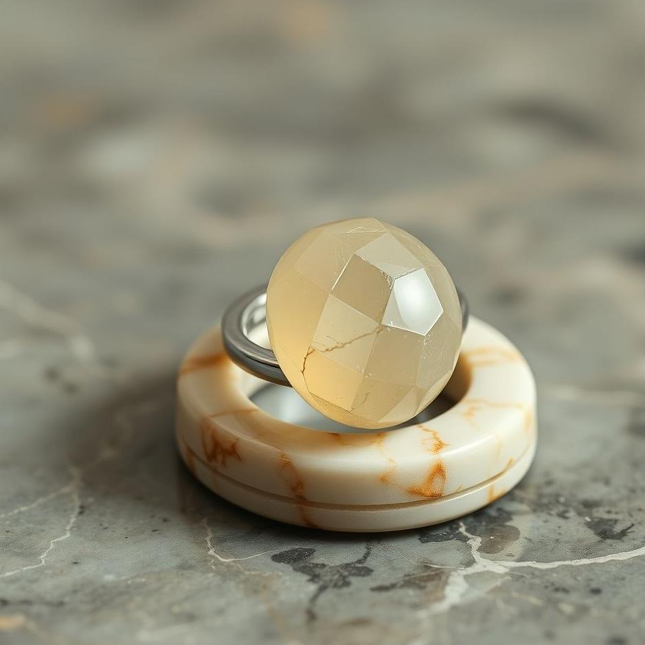 Dream : Marble ring in a dream
