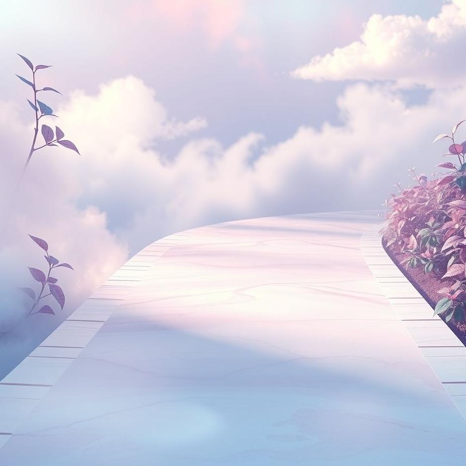 Dream : Marble road in a dream
