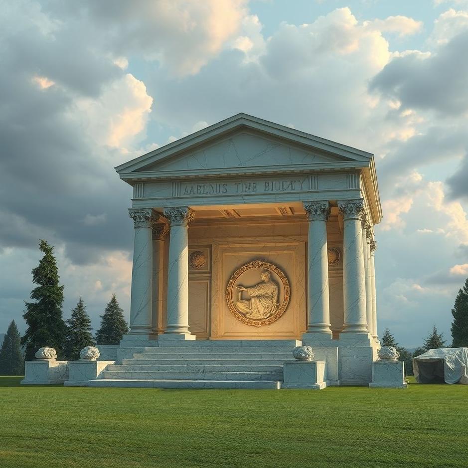 Dream : Marble tomb in a dream