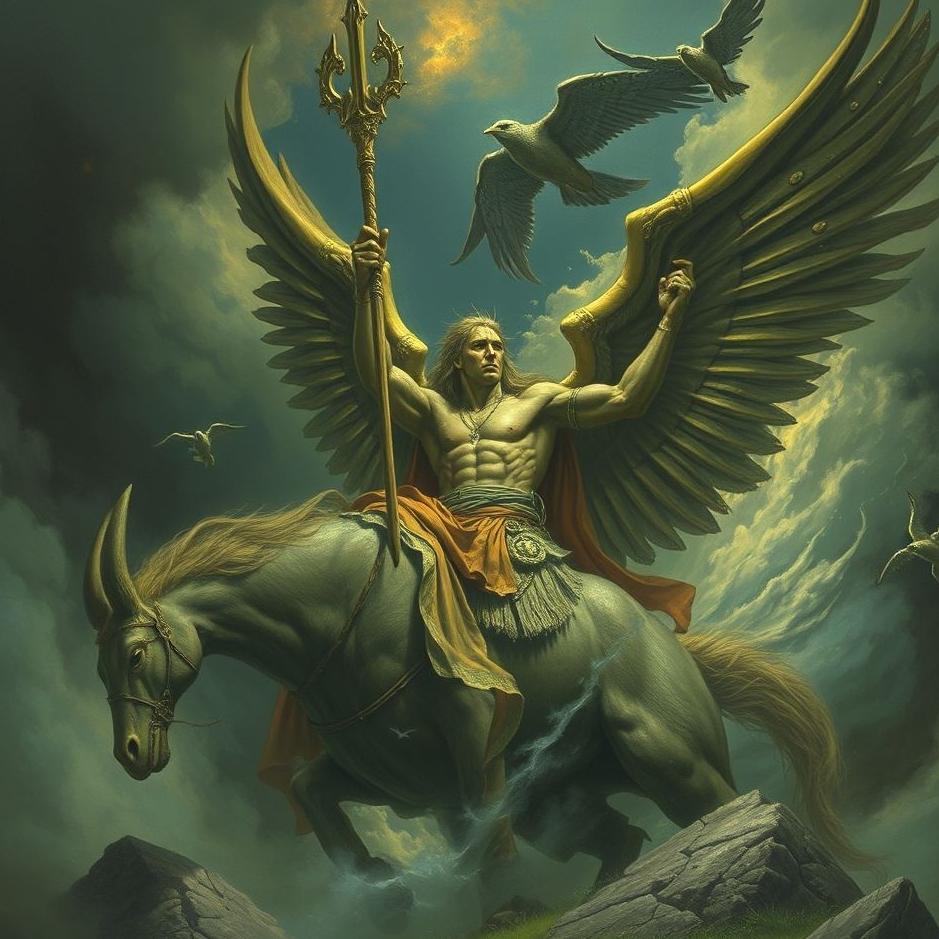 Dream : Marduk in a dream