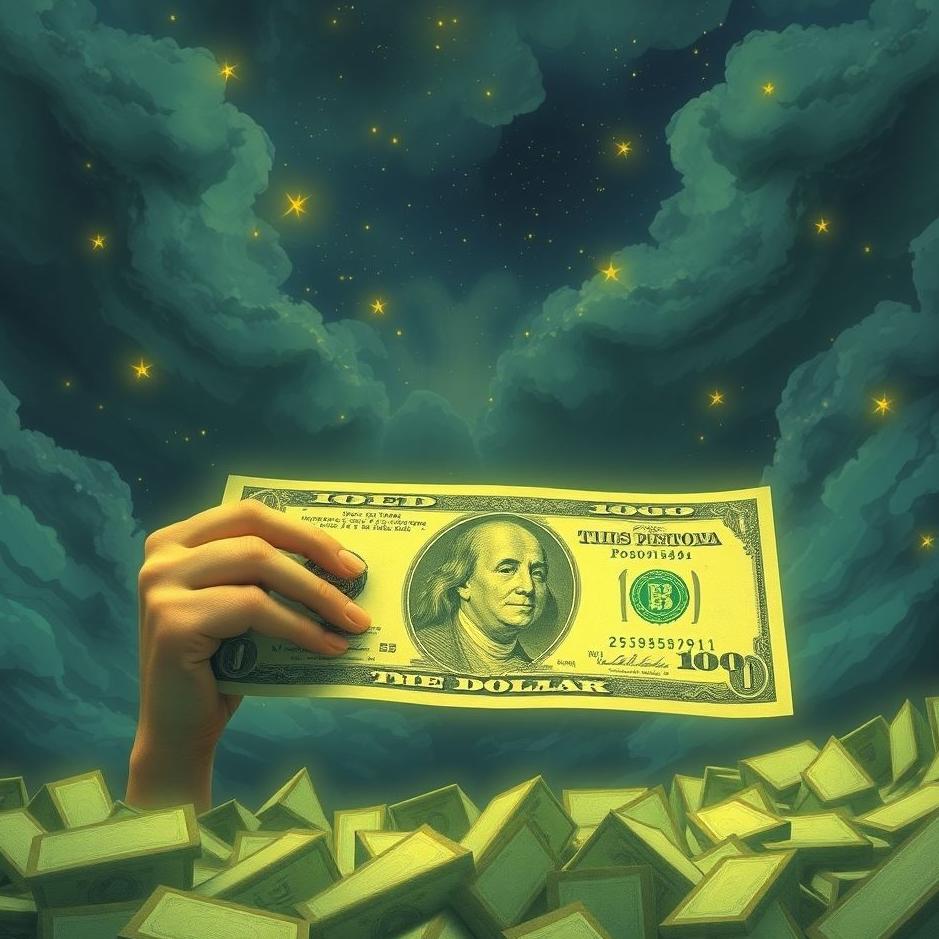 Dream : Mark money in a dream