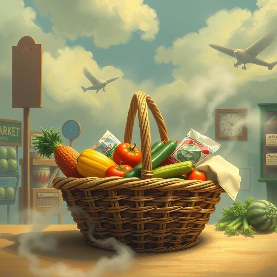 Dream : Market basket in a dream