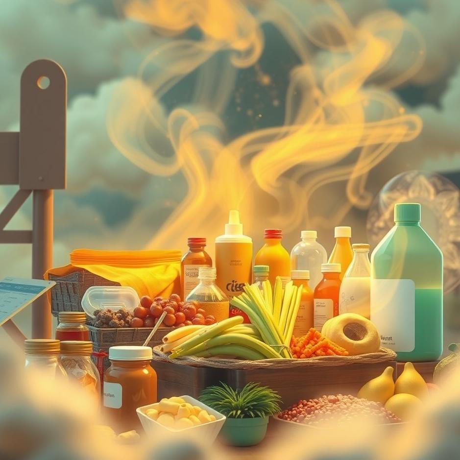 Dream : Market products in a dream