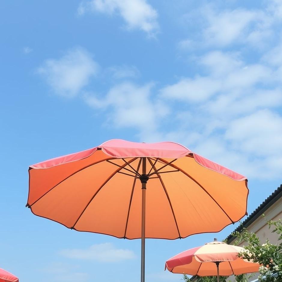 Dream : Market umbrella in a dream