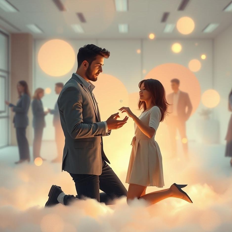 Dream : Marriage proposal from a co-worker in a dream
