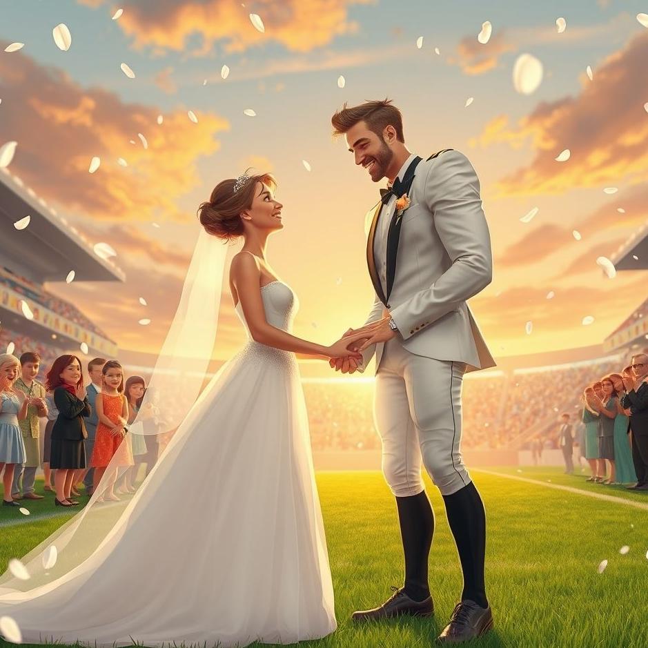 Dream : Marrying a football player in a dream