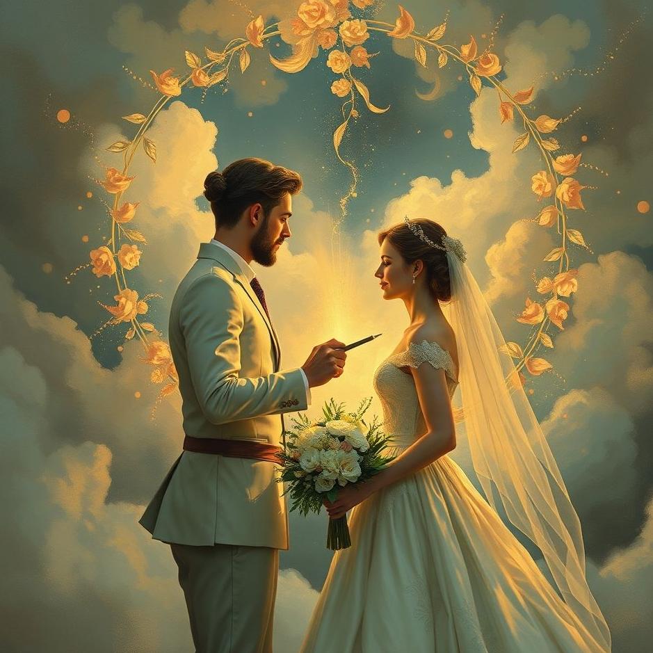 Dream : Marrying with the artist in the dream