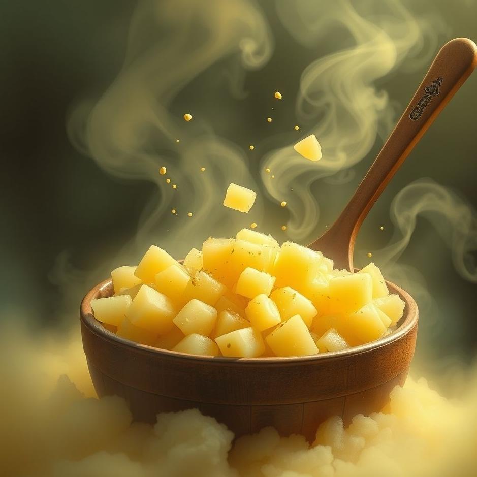 Dream : Mashing potatoes in a dream