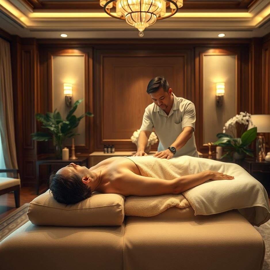 Dream : Massaging prime minister