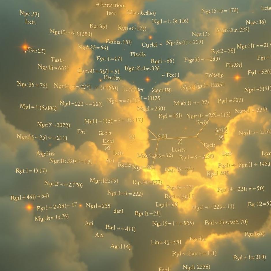 Dream : Mathematical terms in a dream