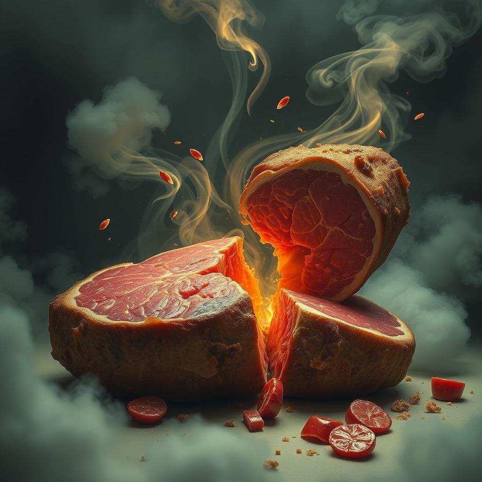 Dream : Meat being torn apart in a dream