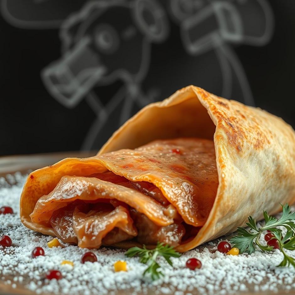 Dream : Meat between lavash in a dream