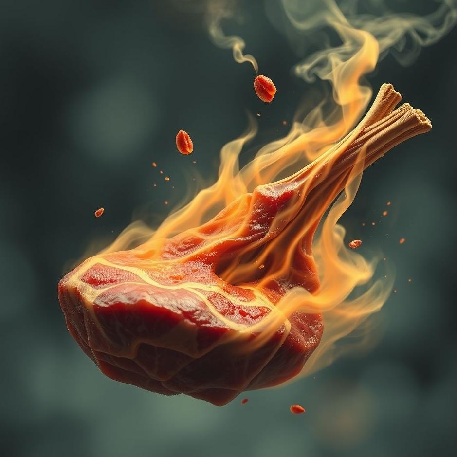 Dream : Meat disappearing in a dream