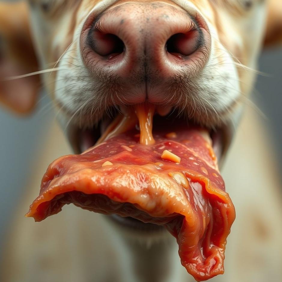 Dream : Meat falling from the nose 