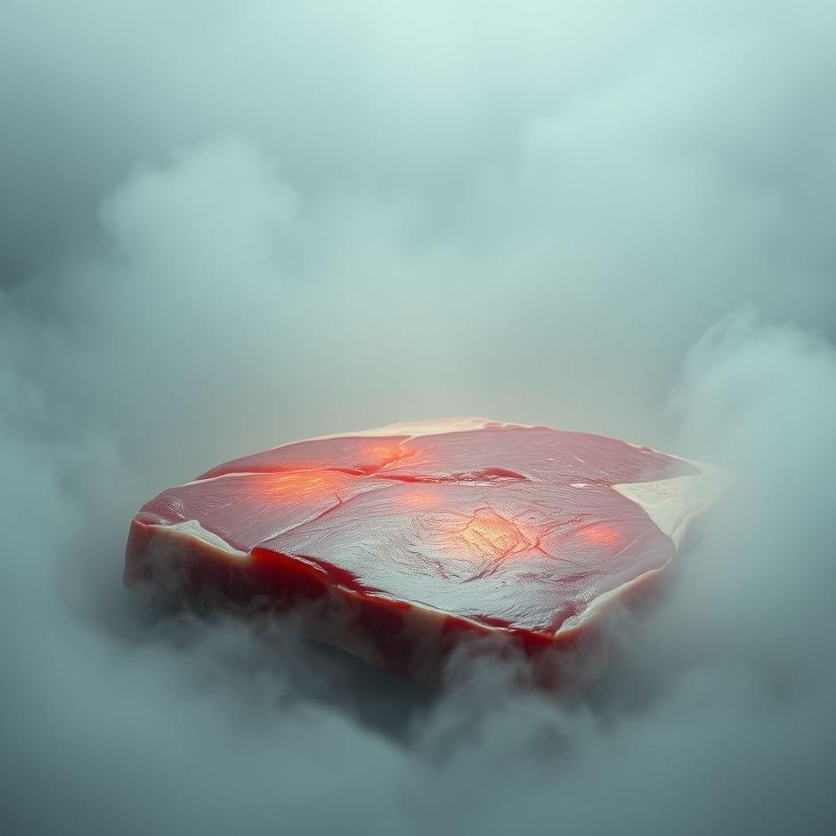 Dream : Meat in a fog in a dream